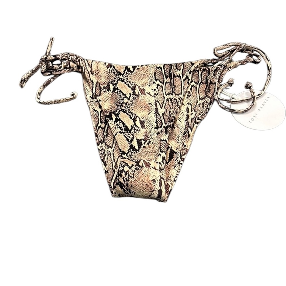 Tori Praver Leopard Bikini Bottom